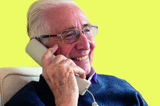 Man on the telephone