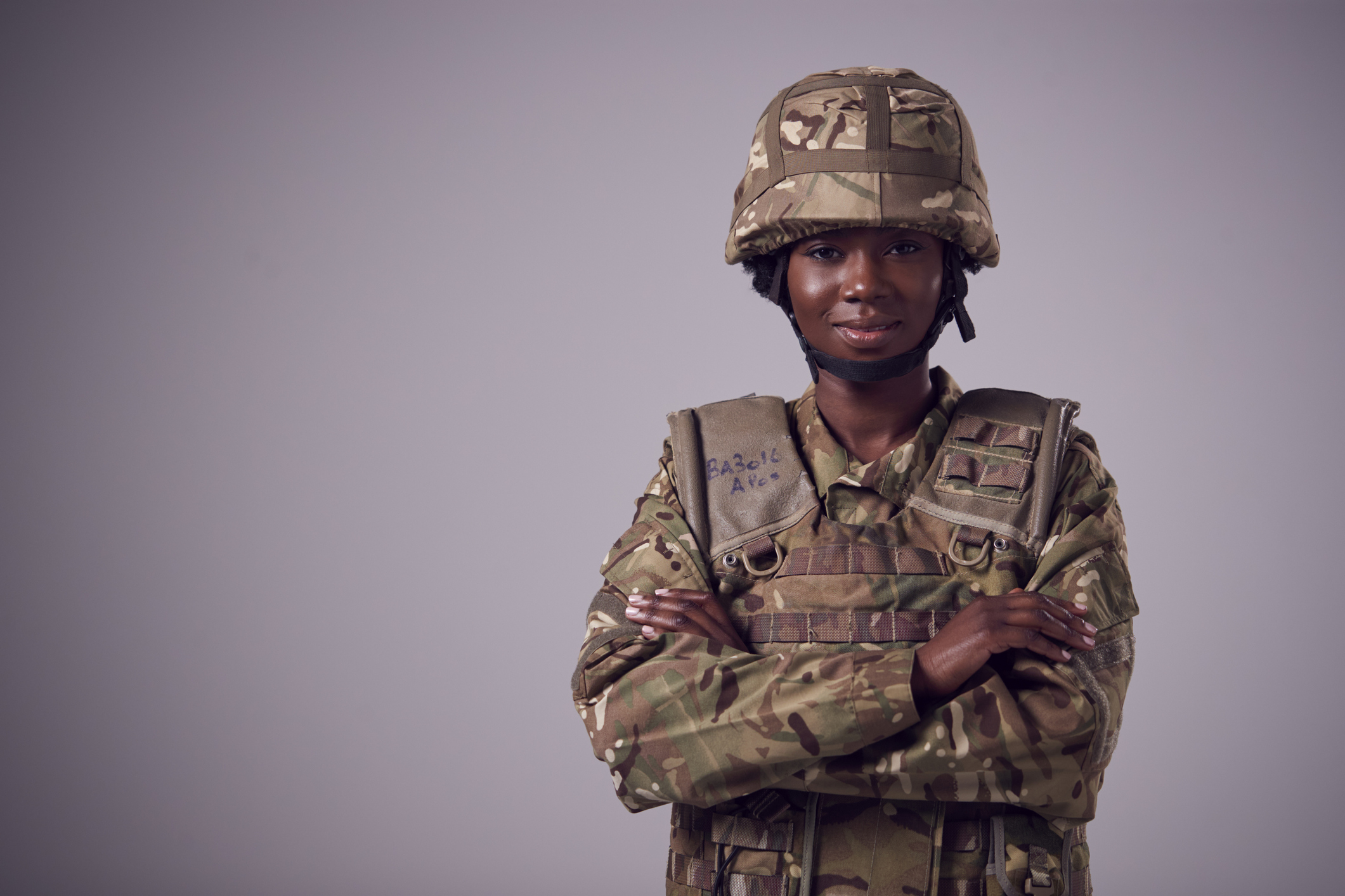 Image of soldier in uniform